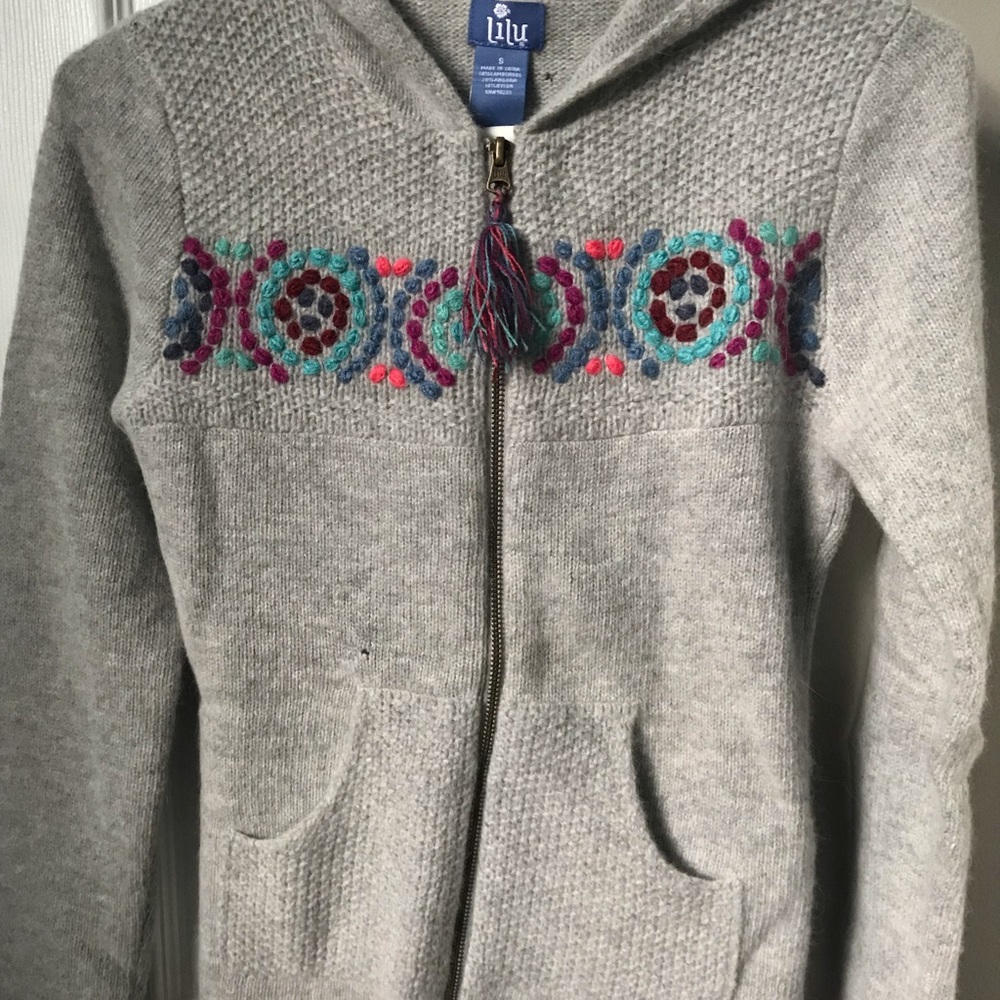 Cute embroidered hoodie